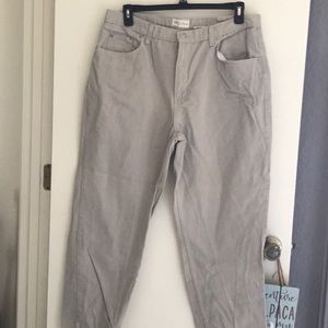 Men’s Tan khaki jeans